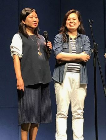 寄養姨姨陸太與龔太在香港家庭福利會(家福會)舉行的「美樂頌親恩慈善音樂會」分享